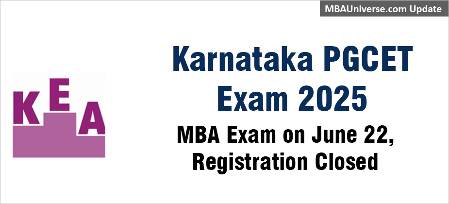 Karnataka PGCET 2025: MBA Exam on June 22, Registration Closed