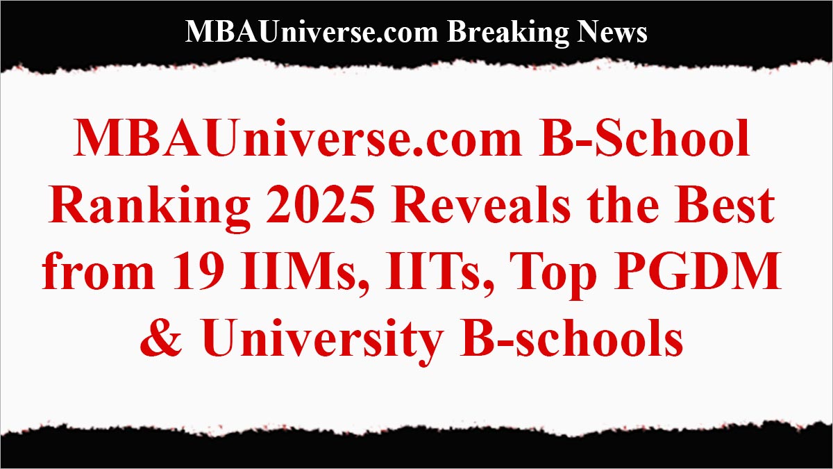 B School Rankings 2025
