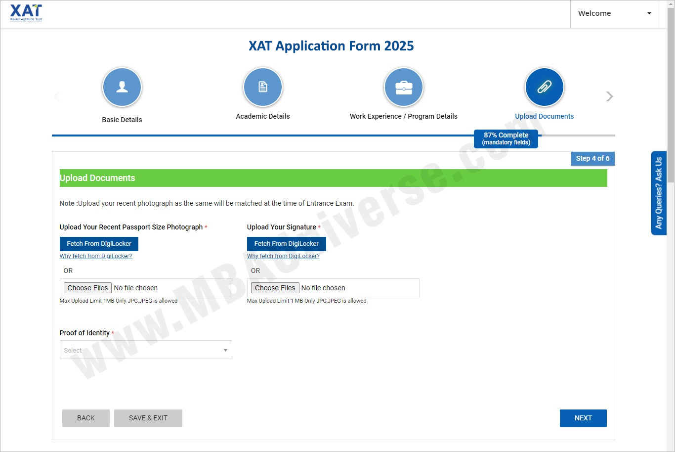 XAT Registration-6
